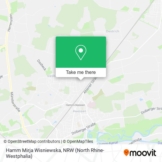Hamm Mirja Wisniewska map