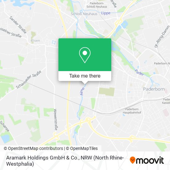 Aramark Holdings GmbH & Co. map