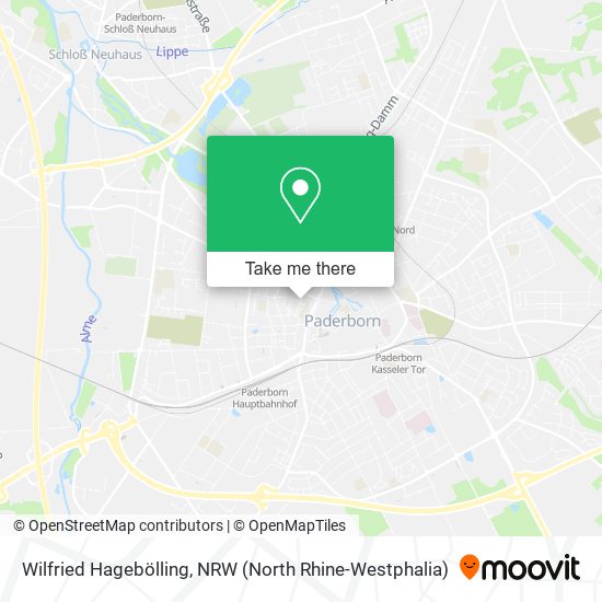 Wilfried Hagebölling map