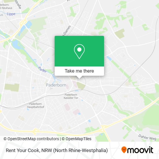 Rent Your Cook map