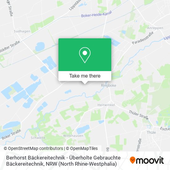 Berhorst Bäckereitechnik - Überholte Gebrauchte Bäckereitechnik map