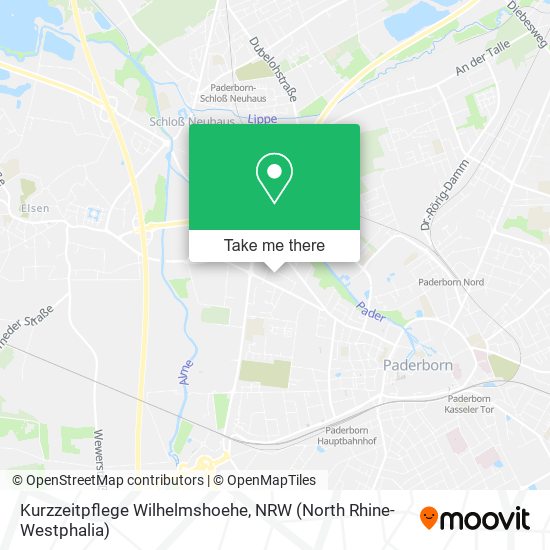 Kurzzeitpflege Wilhelmshoehe map