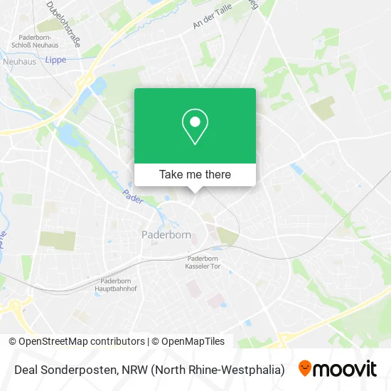 Карта Deal Sonderposten