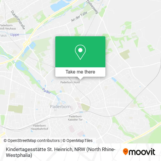 Карта Kindertagesstätte St. Heinrich