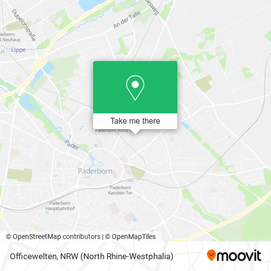 Карта Officewelten