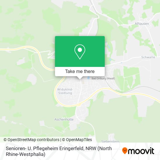 Senioren- U. Pflegeheim Eringerfeld map