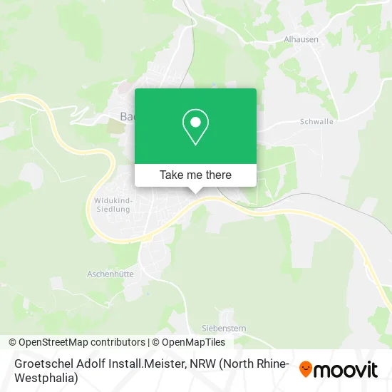 Карта Groetschel Adolf Install.Meister