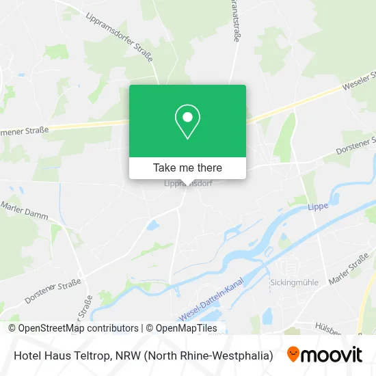 Hotel Haus Teltrop map