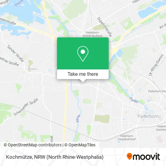 Kochmütze map