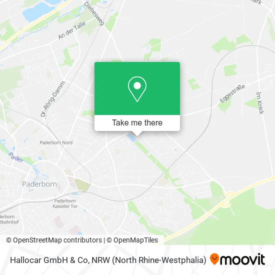 Карта Hallocar GmbH & Co