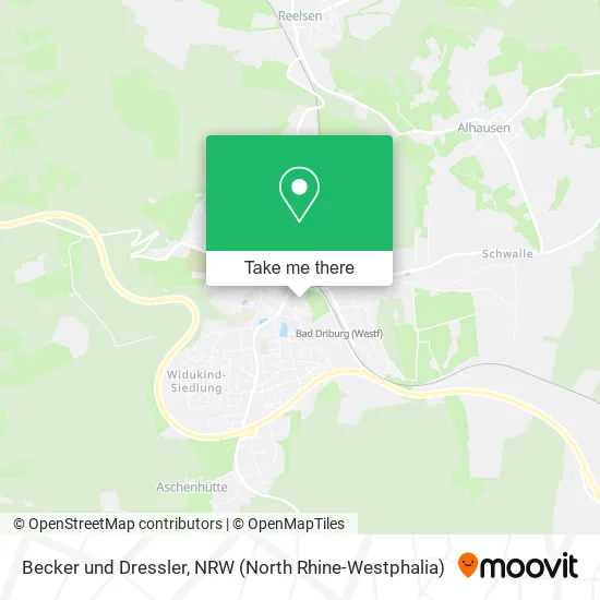 Becker und Dressler map