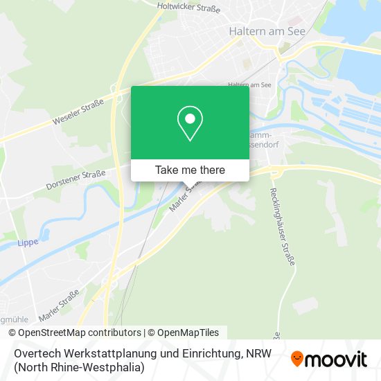 Overtech Werkstattplanung und Einrichtung map