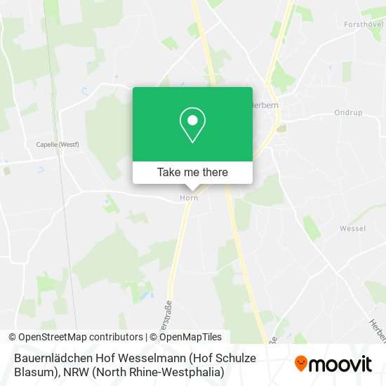 Bauernlädchen Hof Wesselmann (Hof Schulze Blasum) map