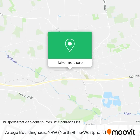 Artega Boardinghaus map