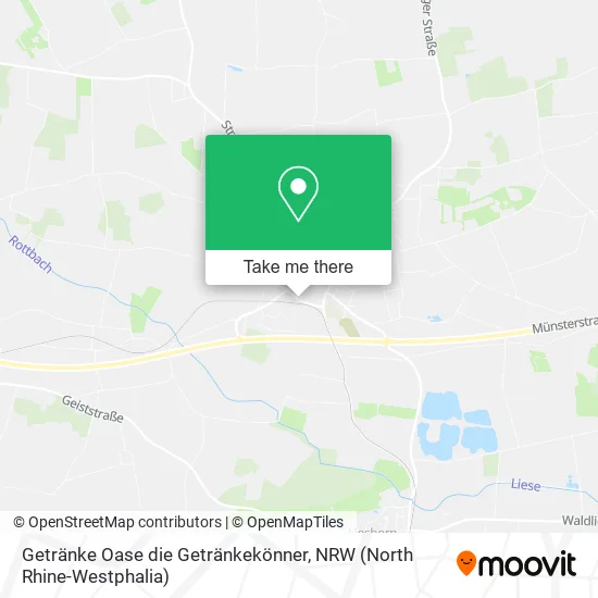 Getränke Oase die Getränkekönner map