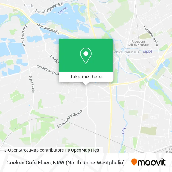 Карта Goeken Café Elsen
