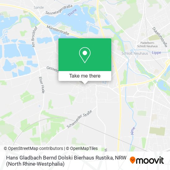 Hans Gladbach Bernd Dolski Bierhaus Rustika map