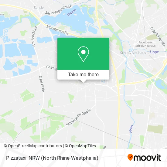 Карта Pizzataxi