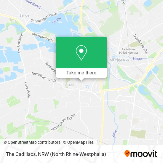 Карта The Cadillacs