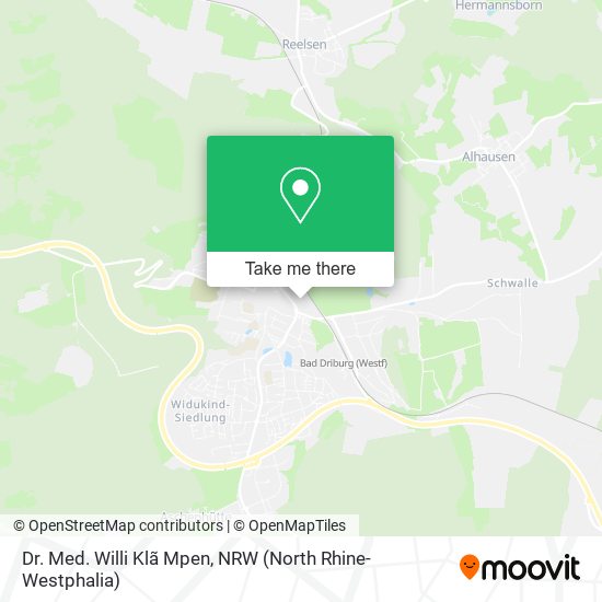 Dr. Med. Willi Klã Mpen map