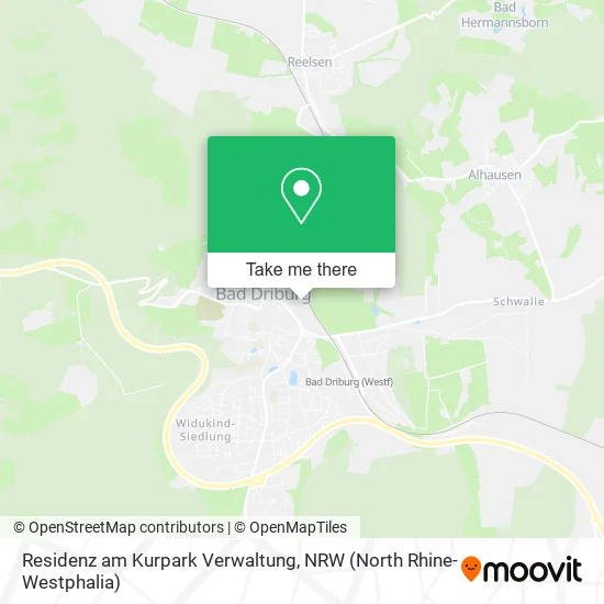 Карта Residenz am Kurpark Verwaltung