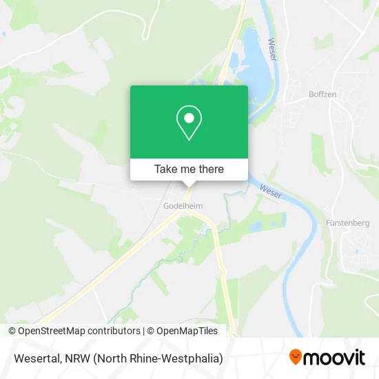 Карта Wesertal