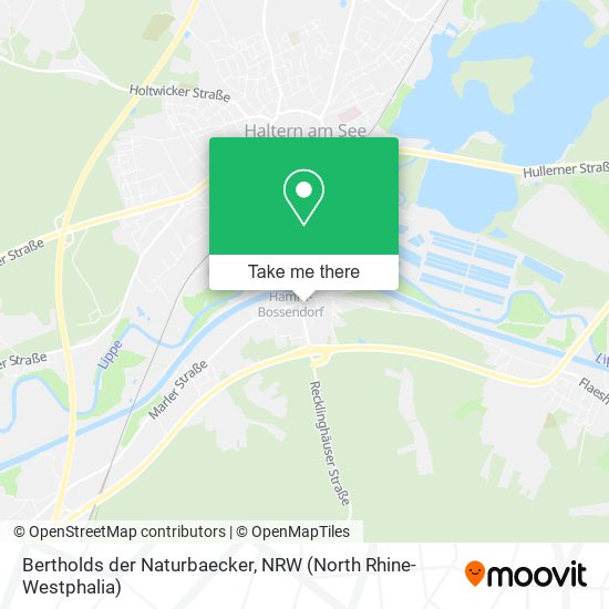 Bertholds der Naturbaecker map