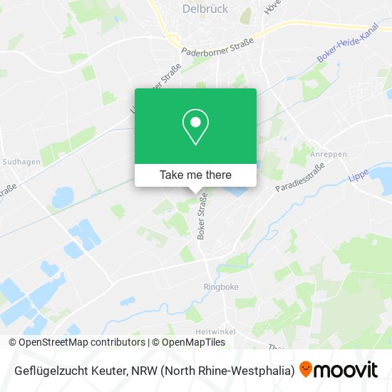 Geflügelzucht Keuter map