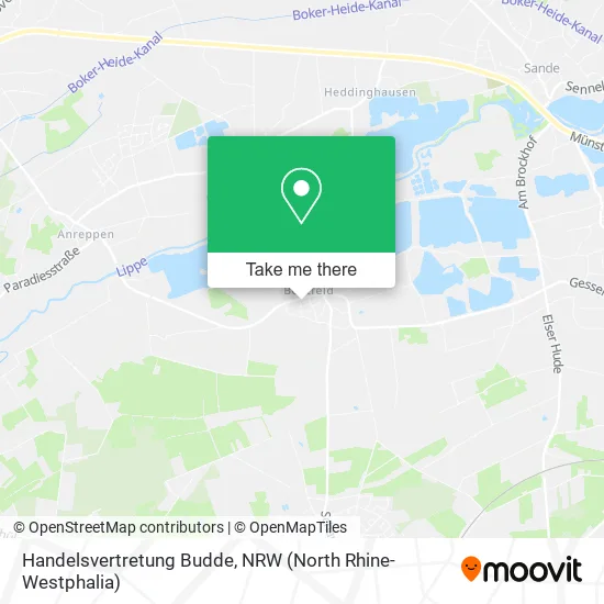 Карта Handelsvertretung Budde