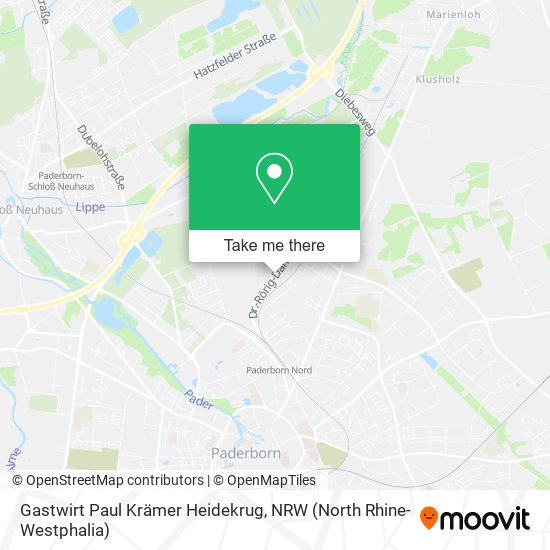 Gastwirt Paul Krämer Heidekrug map