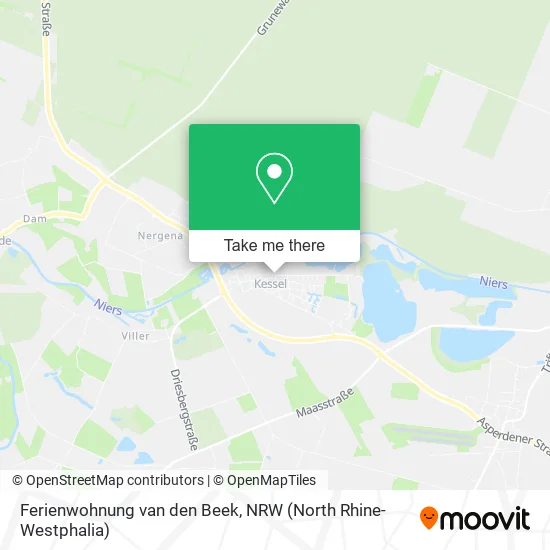 Ferienwohnung van den Beek map