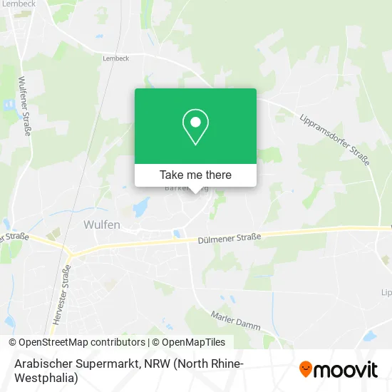 Arabischer Supermarkt map