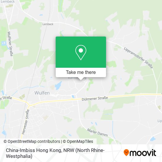 China-Imbiss Hong Kong map