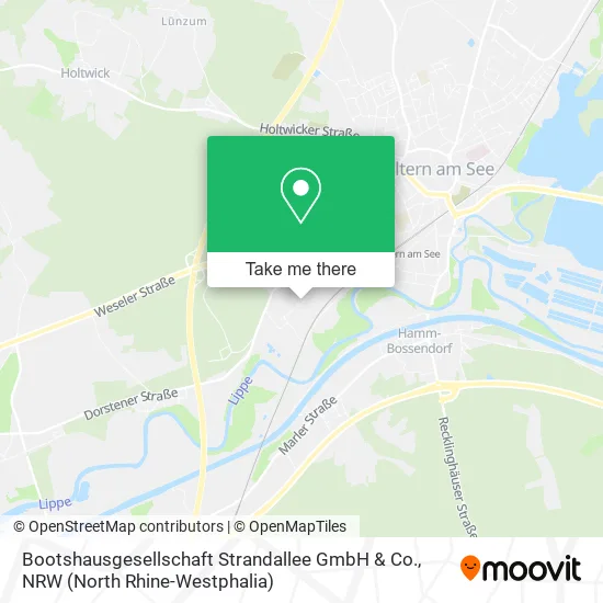 Bootshausgesellschaft Strandallee GmbH & Co. map