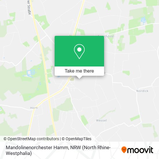 Mandolinenorchester Hamm map