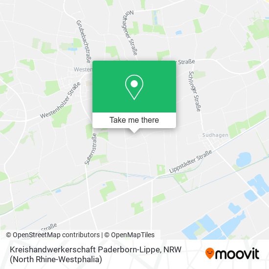 Kreishandwerkerschaft Paderborn-Lippe map