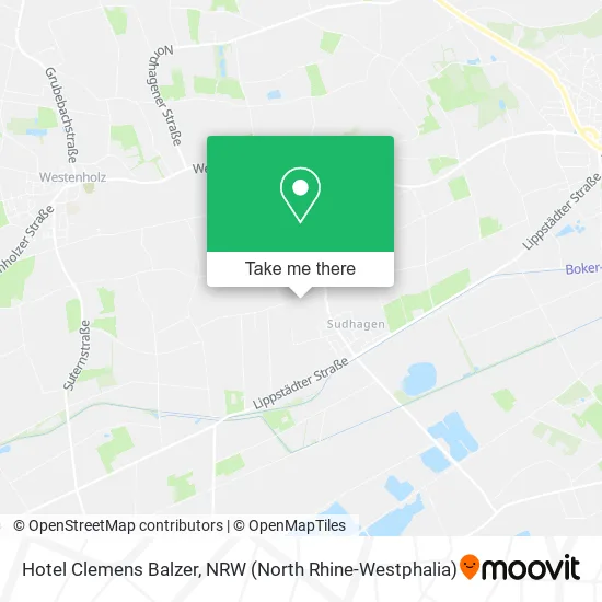 Hotel Clemens Balzer map