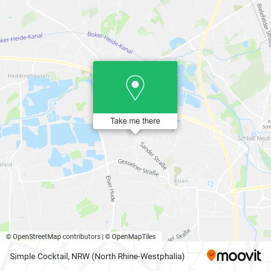 Карта Simple Cocktail