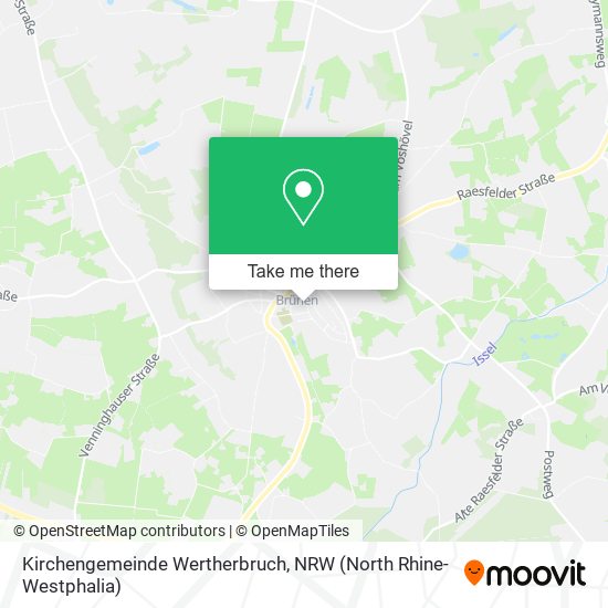 Kirchengemeinde Wertherbruch map