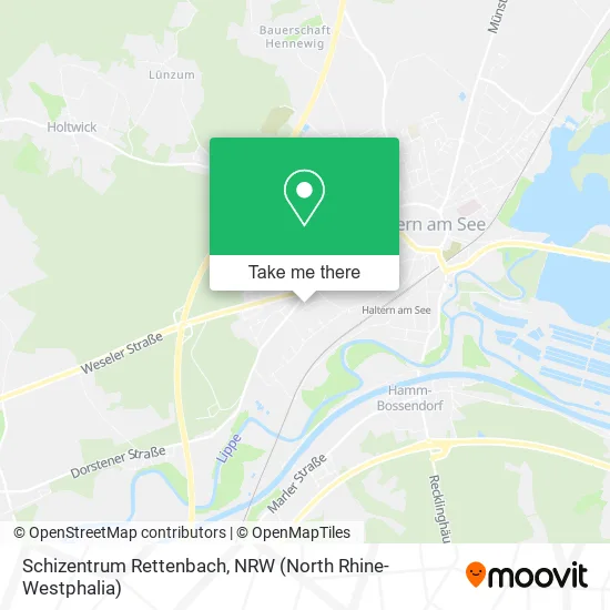 Карта Schizentrum Rettenbach