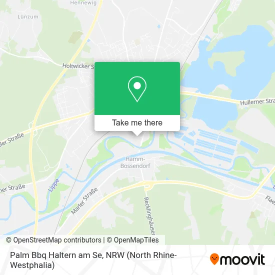 Palm Bbq Haltern am Se map