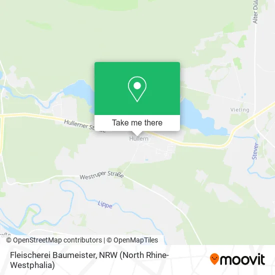 Fleischerei Baumeister map
