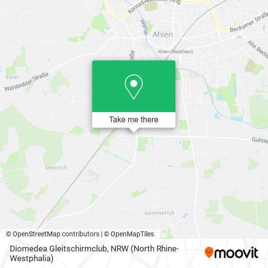 Diomedea Gleitschirmclub map