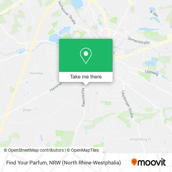 Карта Find Your Parfum