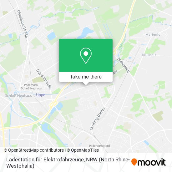 Ladestation für Elektrofahrzeuge map