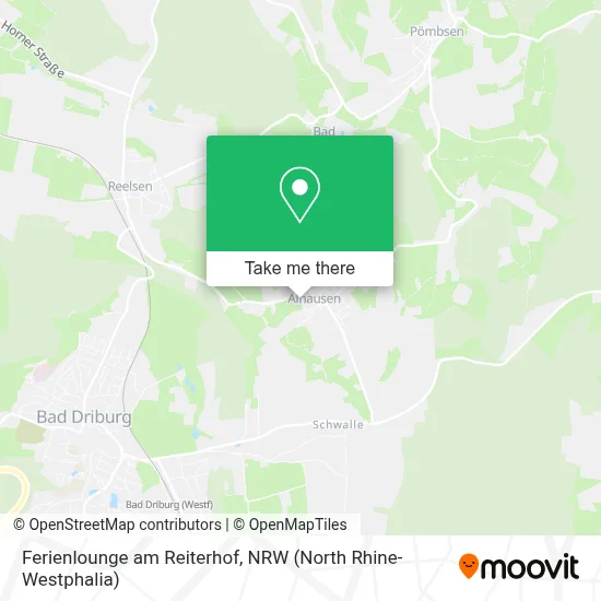 Ferienlounge am Reiterhof map