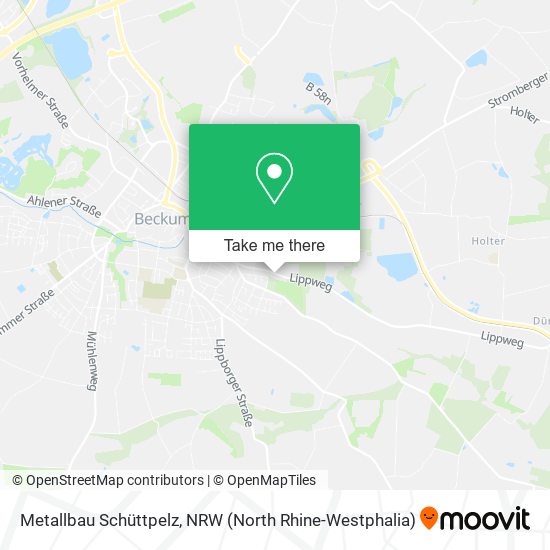 Metallbau Schüttpelz map