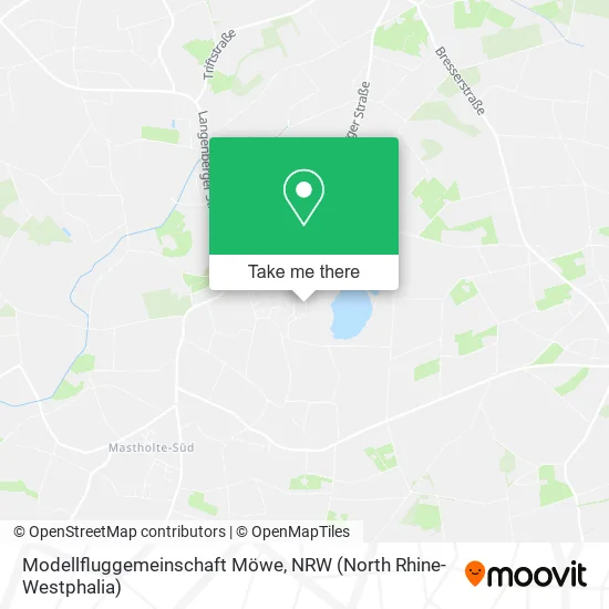Карта Modellfluggemeinschaft Möwe