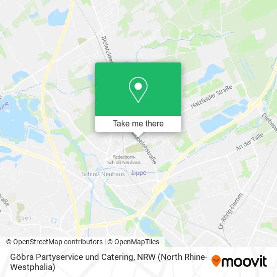 Карта Göbra Partyservice und Catering
