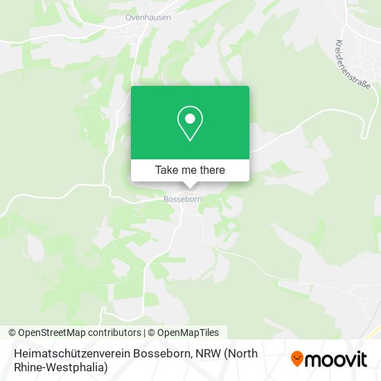 Heimatschützenverein Bosseborn map